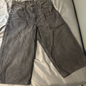 H&M Charcoal Super Baggy Fit Jeans